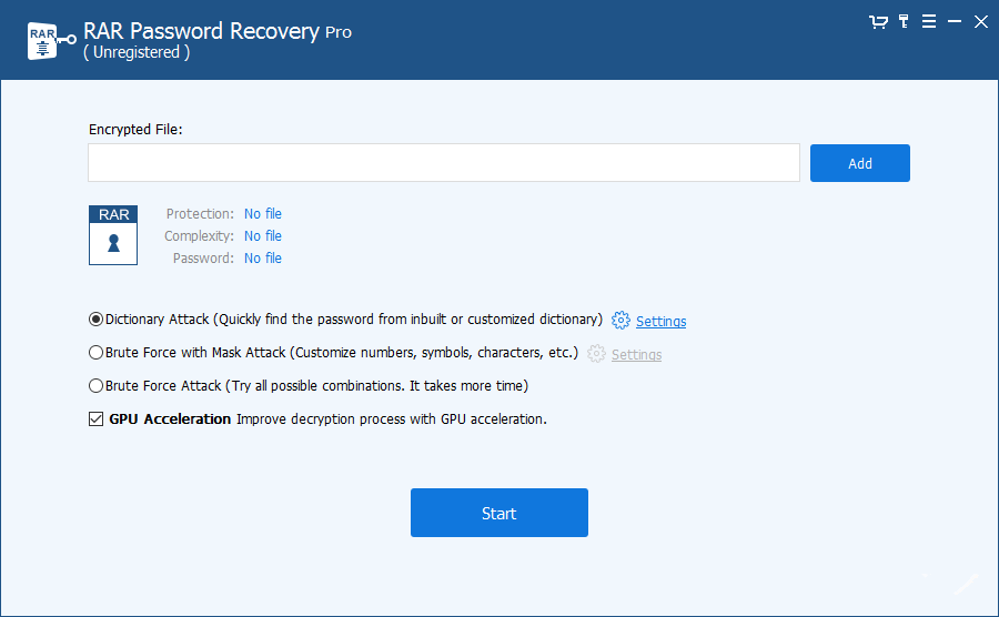 RAR密码破解SmartKey RAR Password Recovery Pro绿色版